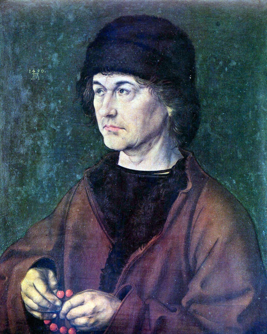 Portrait of Albrecht Durer the Elder [1] - Durer